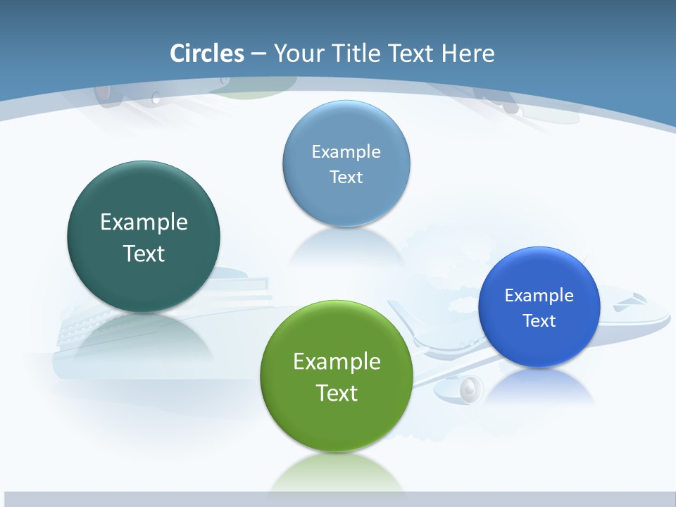 Water Van Speed PowerPoint Template