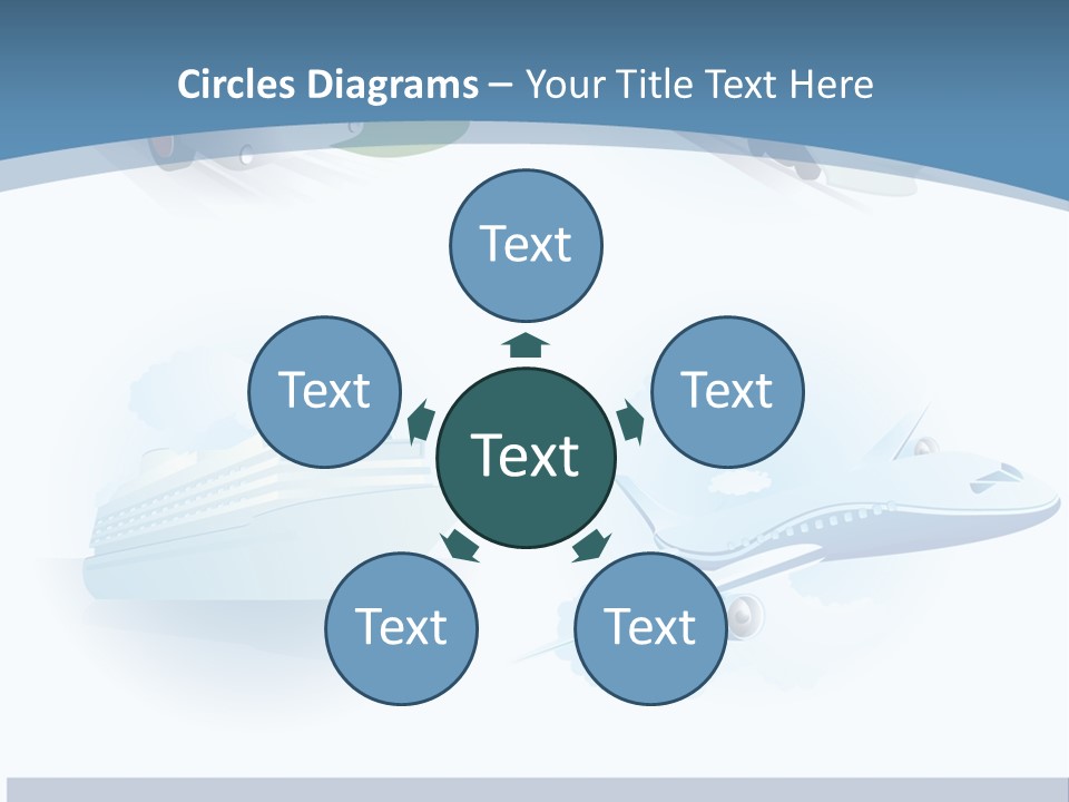Water Van Speed PowerPoint Template