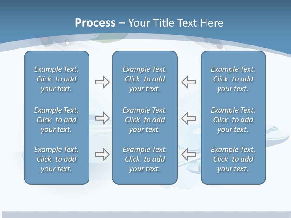 Water Van Speed PowerPoint Template