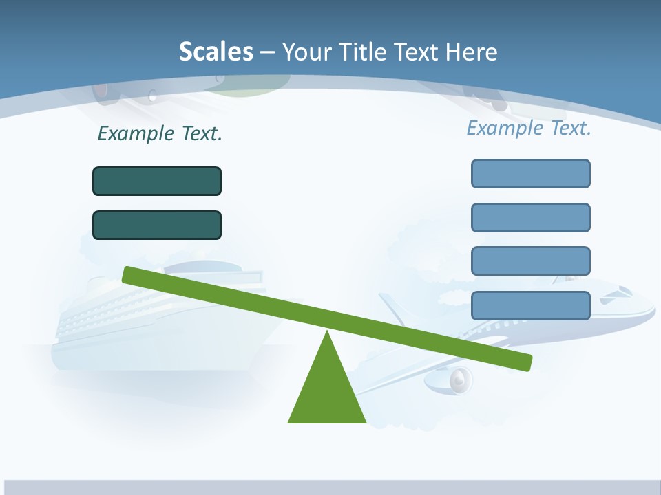 Water Van Speed PowerPoint Template