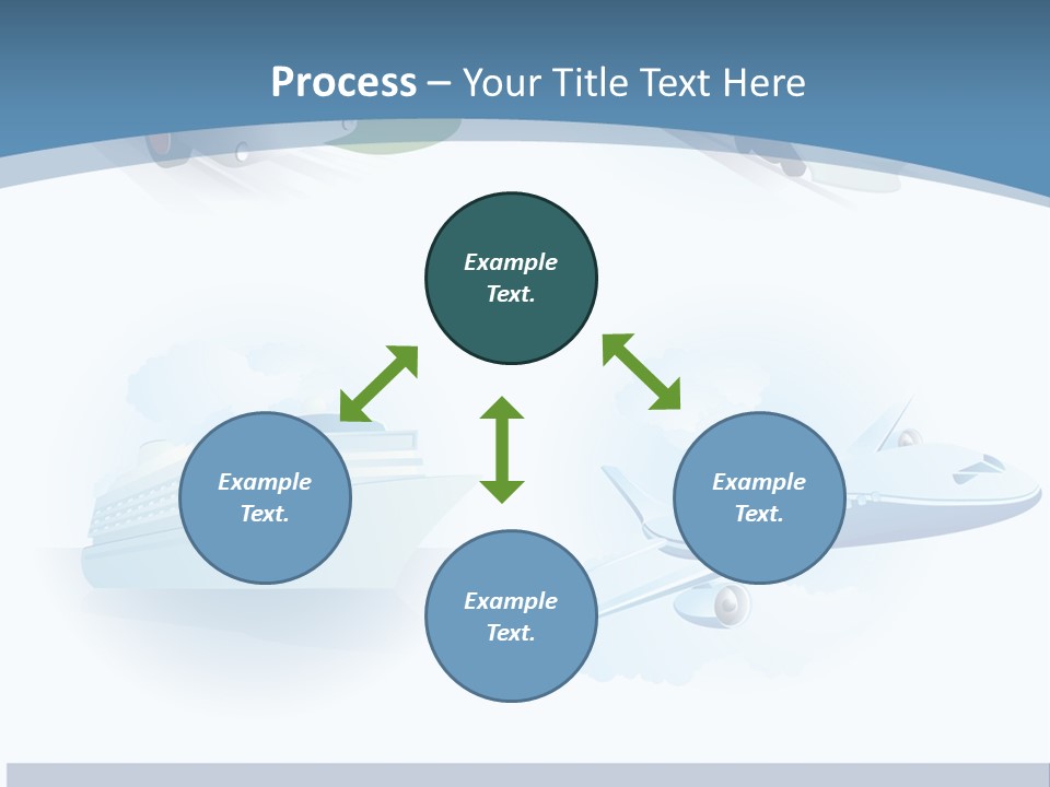 Water Van Speed PowerPoint Template