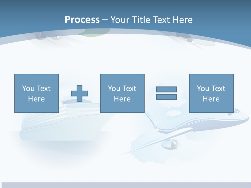 Water Van Speed PowerPoint Template