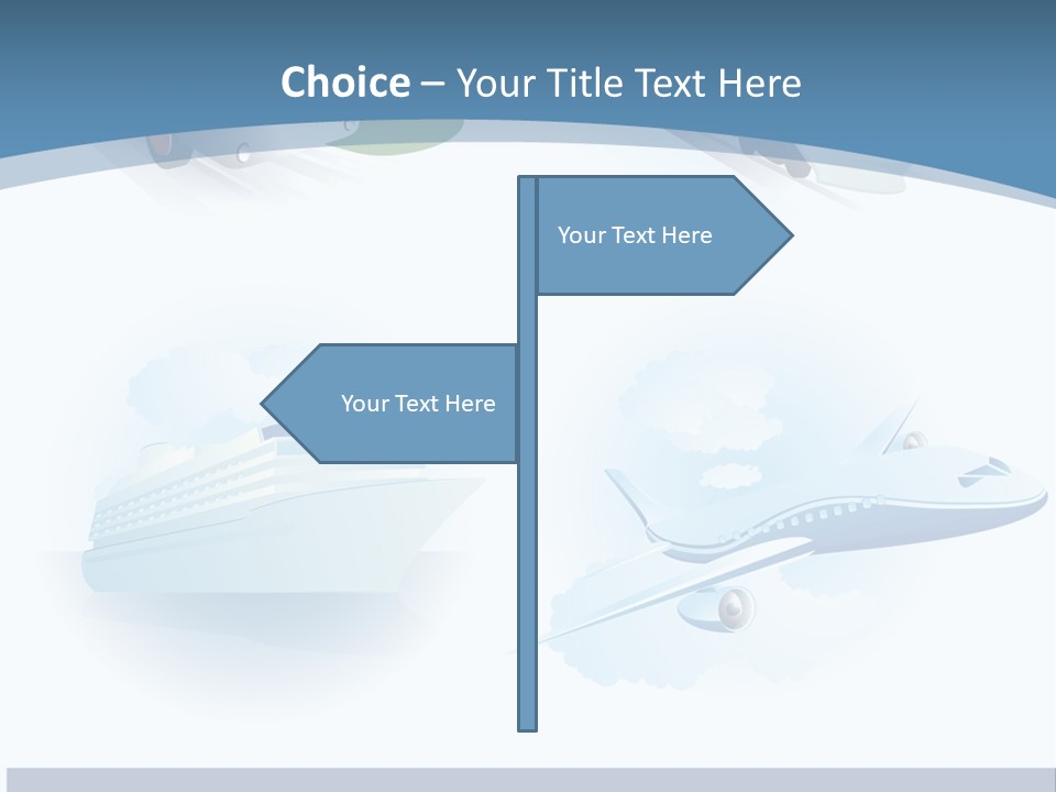 Water Van Speed PowerPoint Template