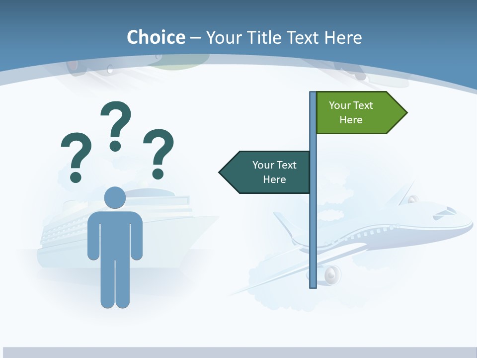 Water Van Speed PowerPoint Template