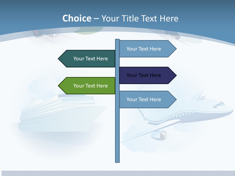 Water Van Speed PowerPoint Template