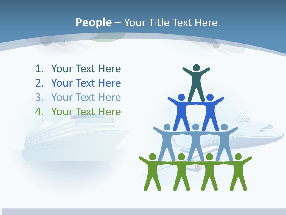 Water Van Speed PowerPoint Template