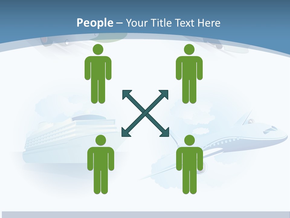 Water Van Speed PowerPoint Template