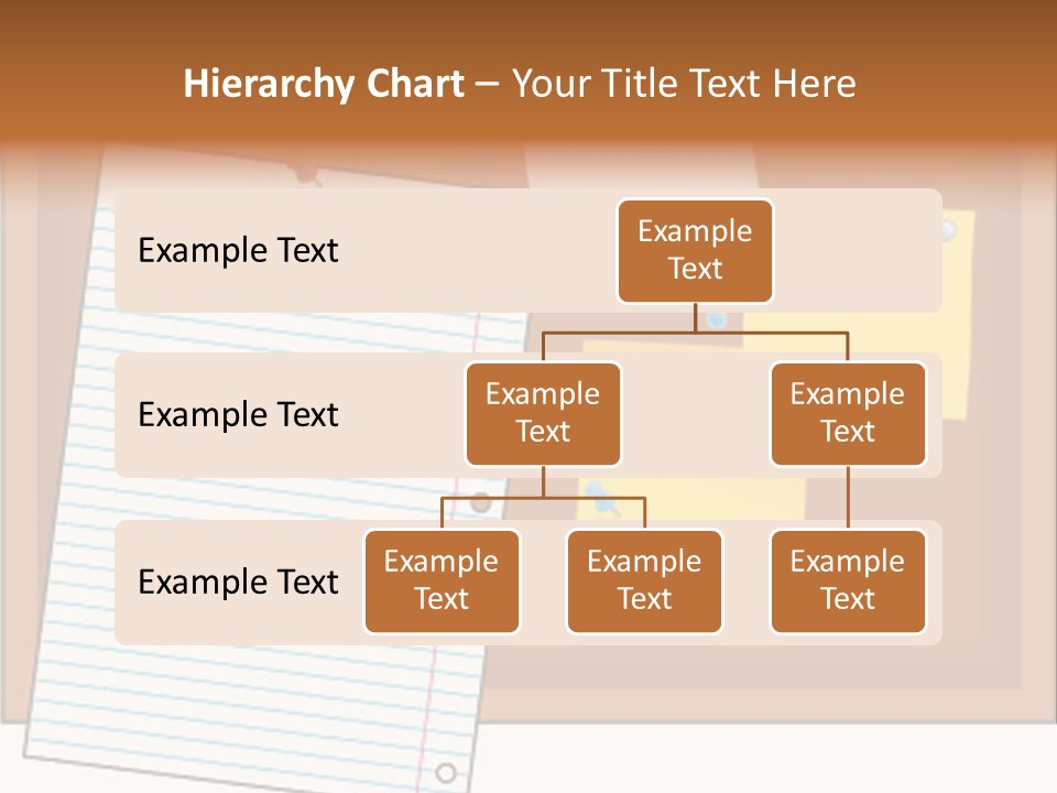 Cork Empty Reminder PowerPoint Template