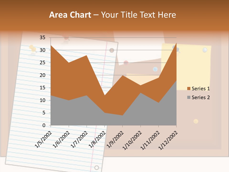 Cork Empty Reminder PowerPoint Template