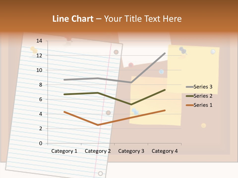 Cork Empty Reminder PowerPoint Template