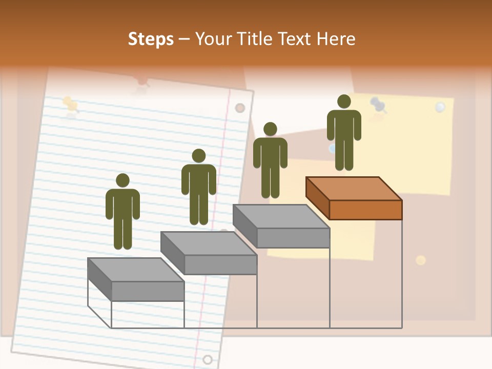 Cork Empty Reminder PowerPoint Template
