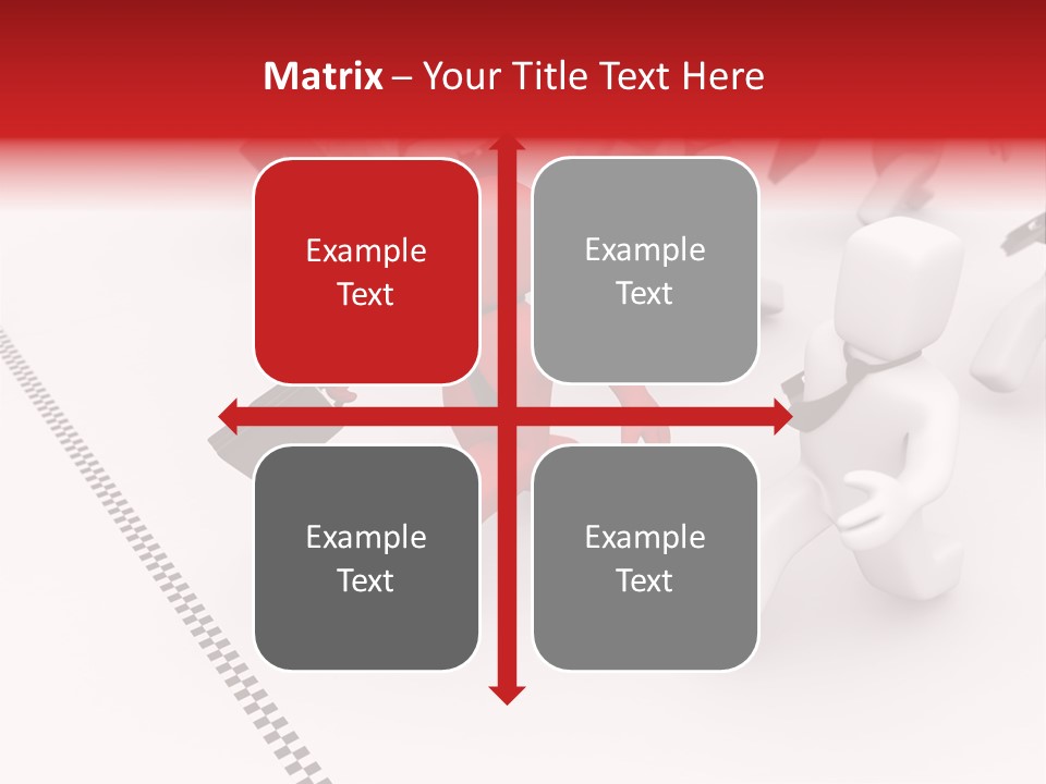 Employer Partnership Suitcase PowerPoint Template
