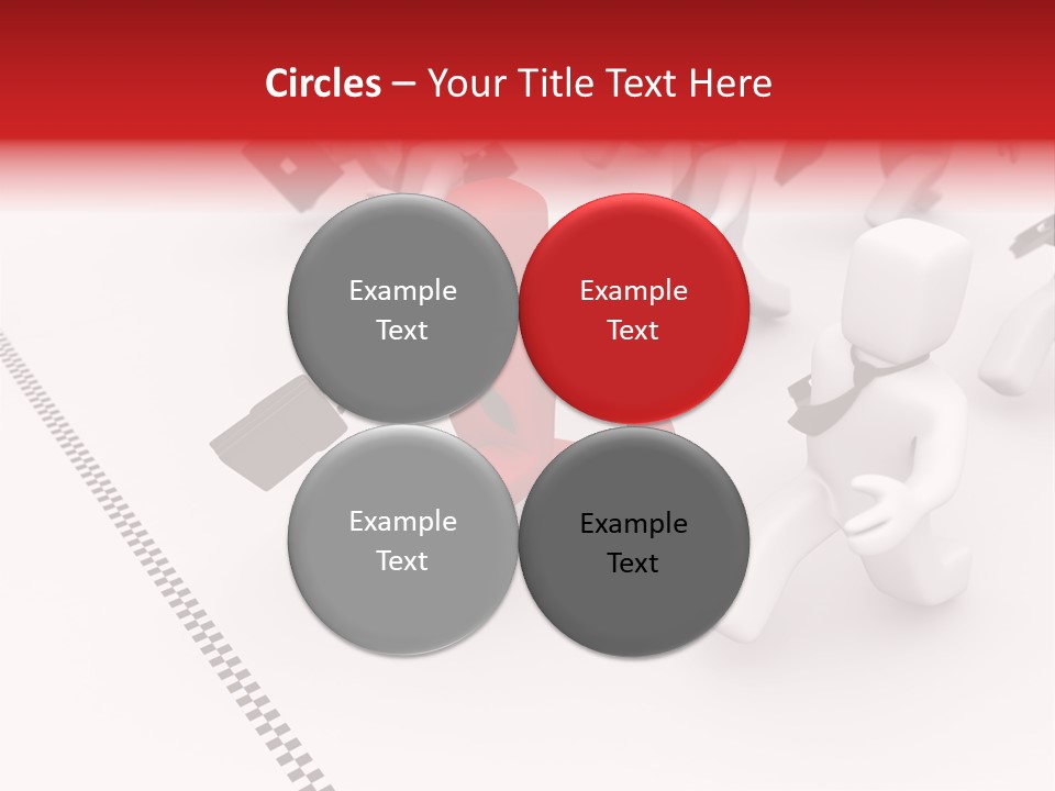 Employer Partnership Suitcase PowerPoint Template