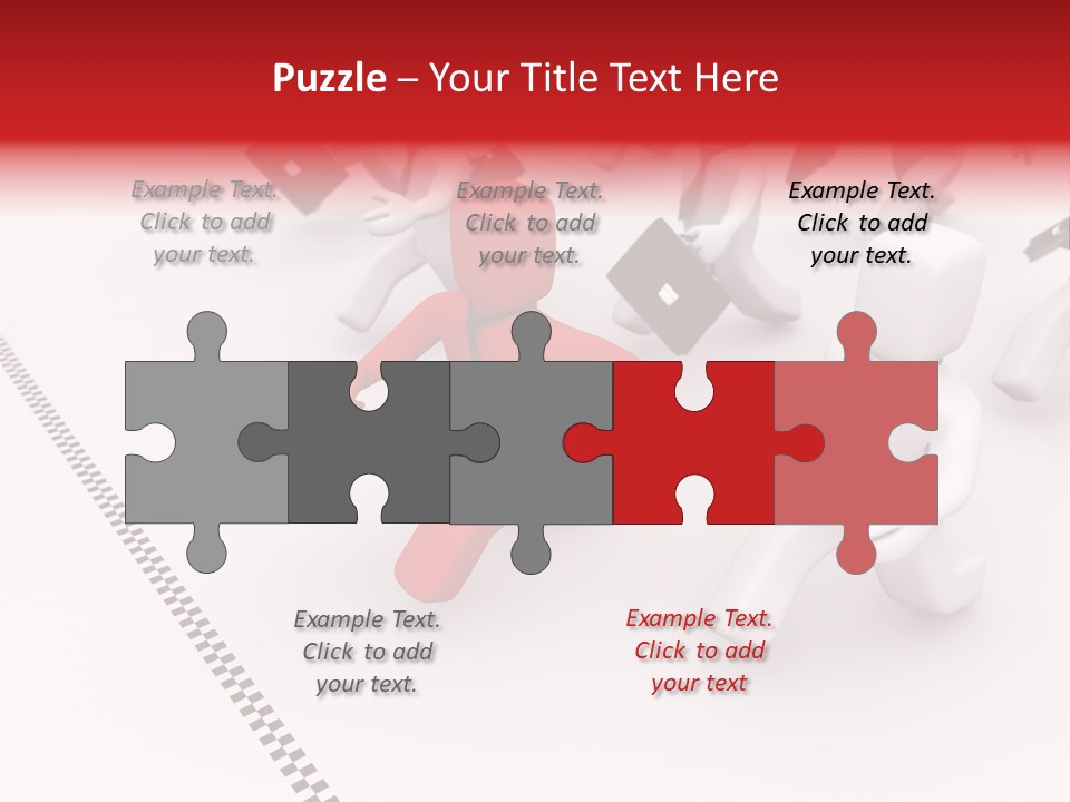 Employer Partnership Suitcase PowerPoint Template