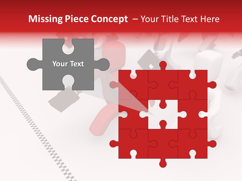 Employer Partnership Suitcase PowerPoint Template