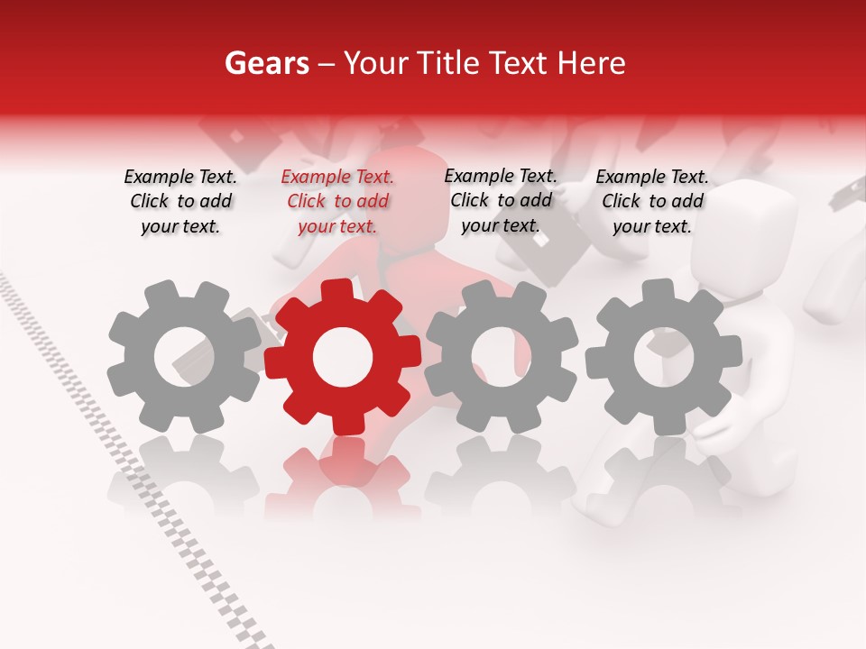 Employer Partnership Suitcase PowerPoint Template