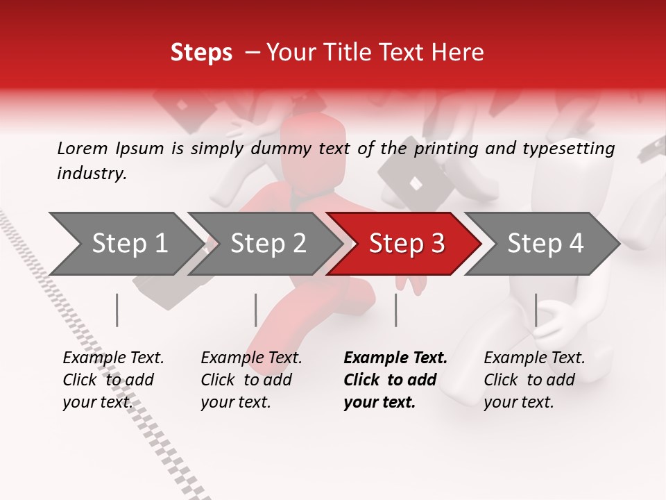 Employer Partnership Suitcase PowerPoint Template