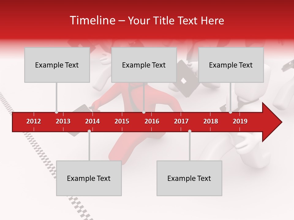 Employer Partnership Suitcase PowerPoint Template