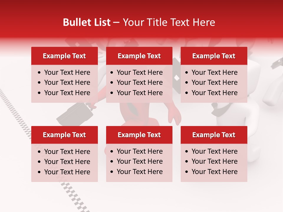 Employer Partnership Suitcase PowerPoint Template