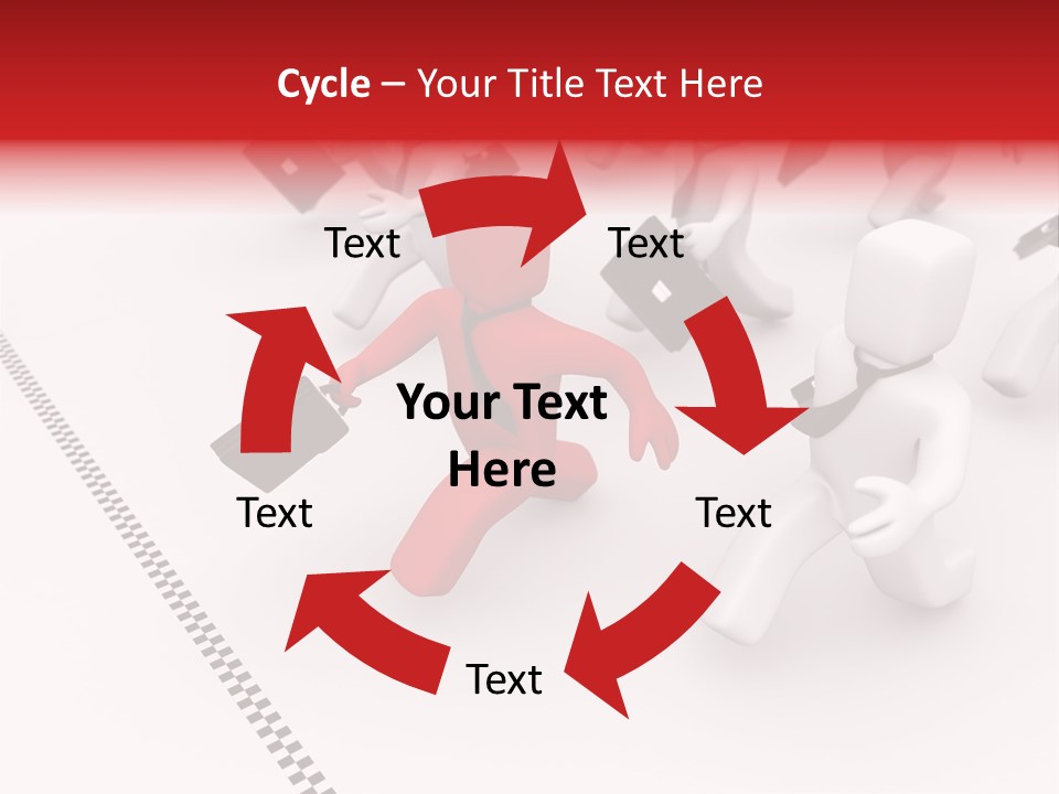 Employer Partnership Suitcase PowerPoint Template