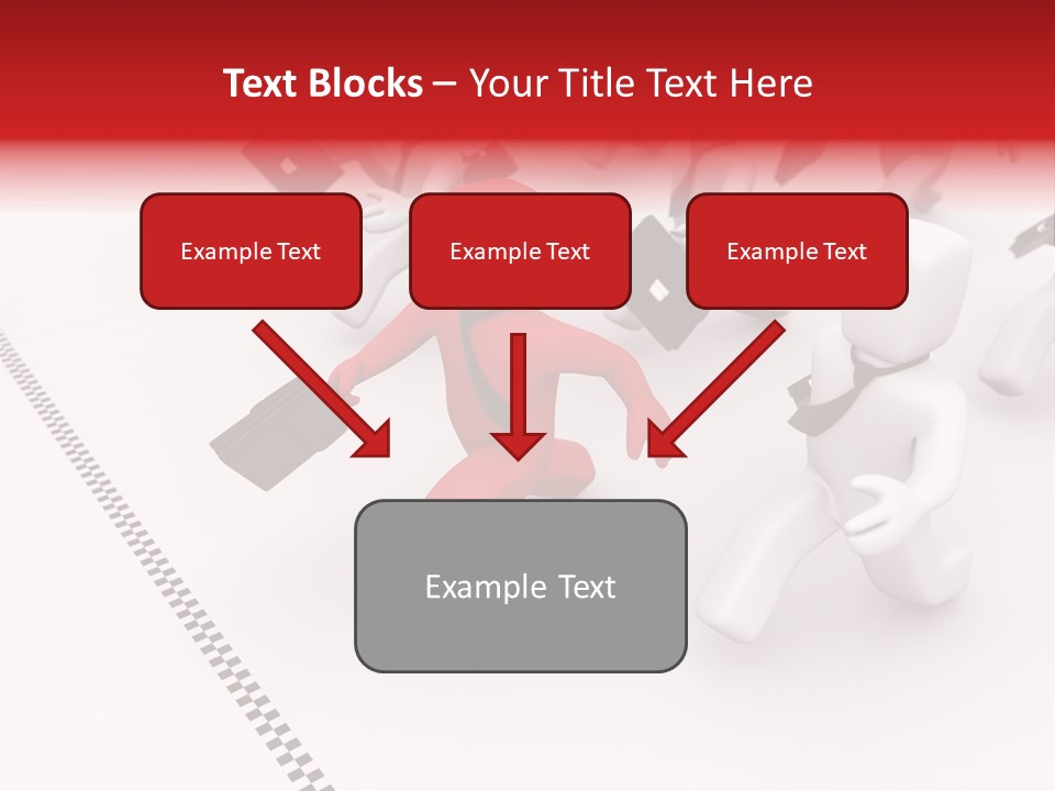 Employer Partnership Suitcase PowerPoint Template