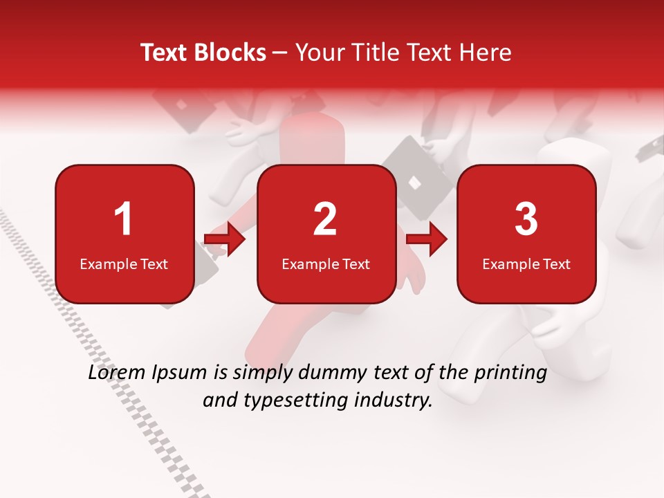 Employer Partnership Suitcase PowerPoint Template