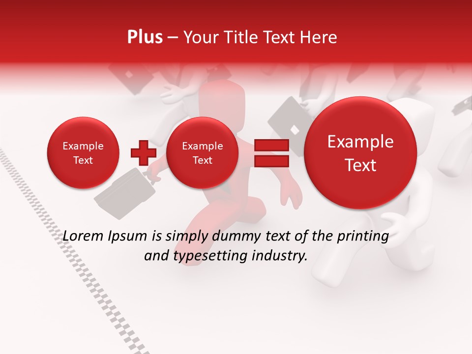 Employer Partnership Suitcase PowerPoint Template