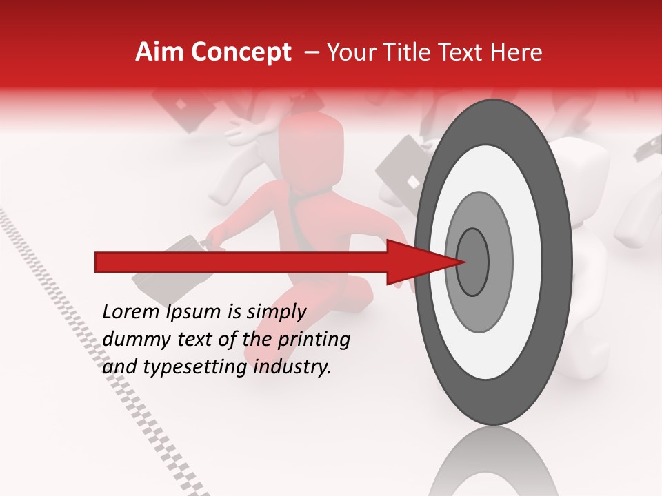 Employer Partnership Suitcase PowerPoint Template