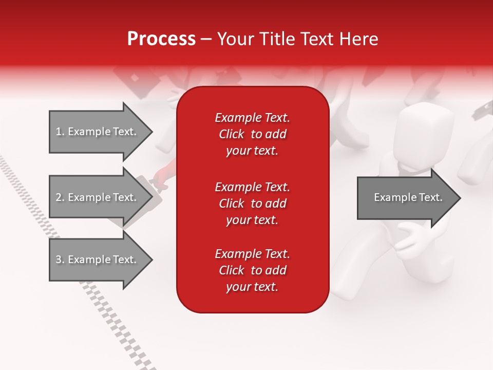Employer Partnership Suitcase PowerPoint Template