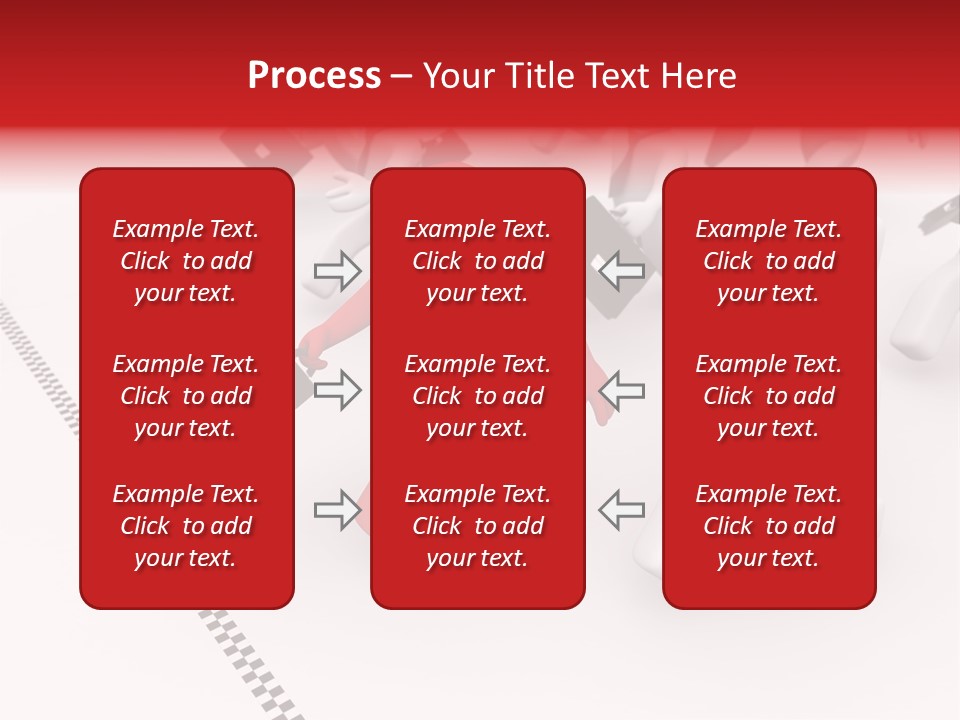 Employer Partnership Suitcase PowerPoint Template