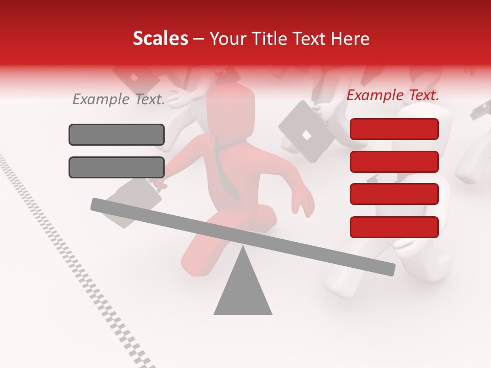 Employer Partnership Suitcase PowerPoint Template