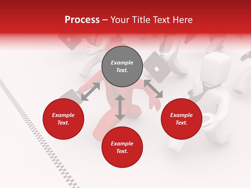 Employer Partnership Suitcase PowerPoint Template