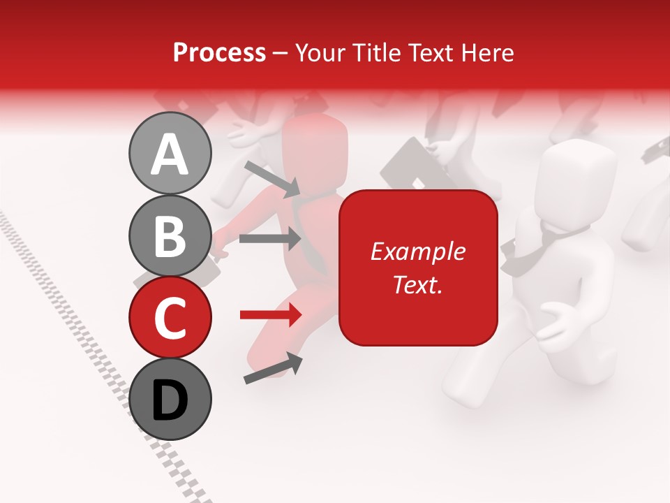 Employer Partnership Suitcase PowerPoint Template