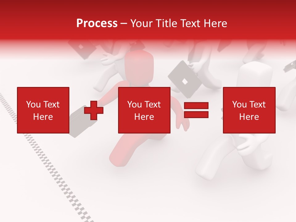Employer Partnership Suitcase PowerPoint Template