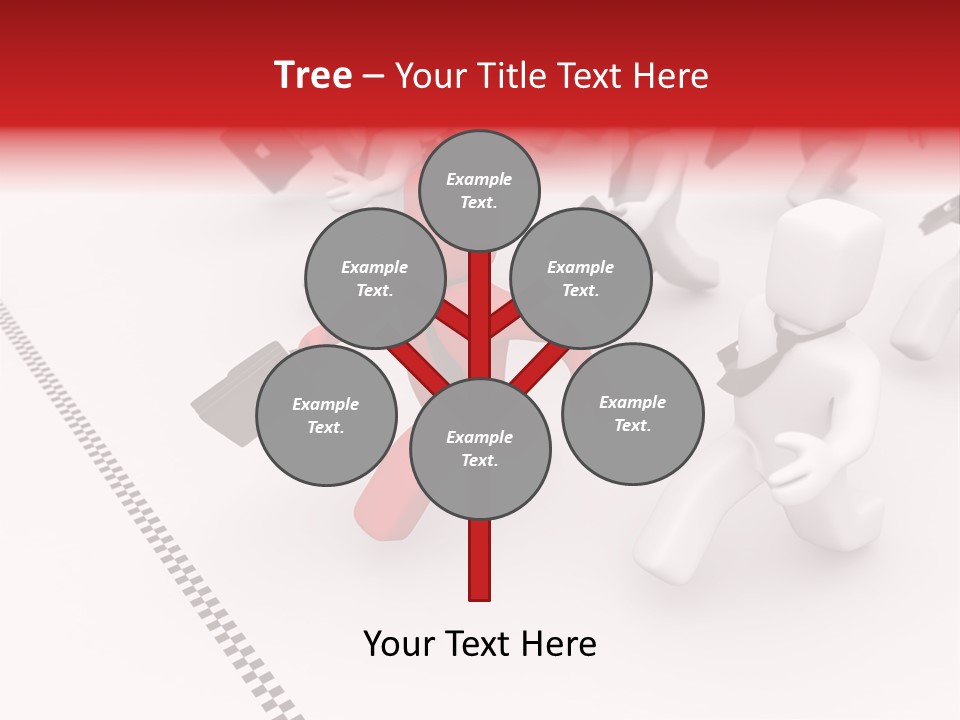 Employer Partnership Suitcase PowerPoint Template