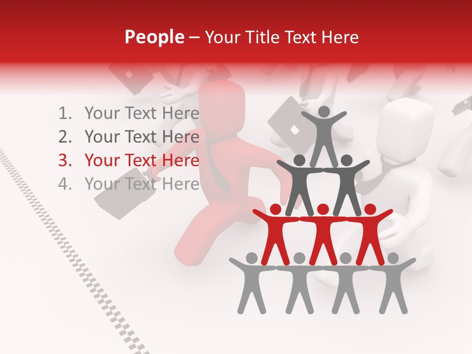 Employer Partnership Suitcase PowerPoint Template