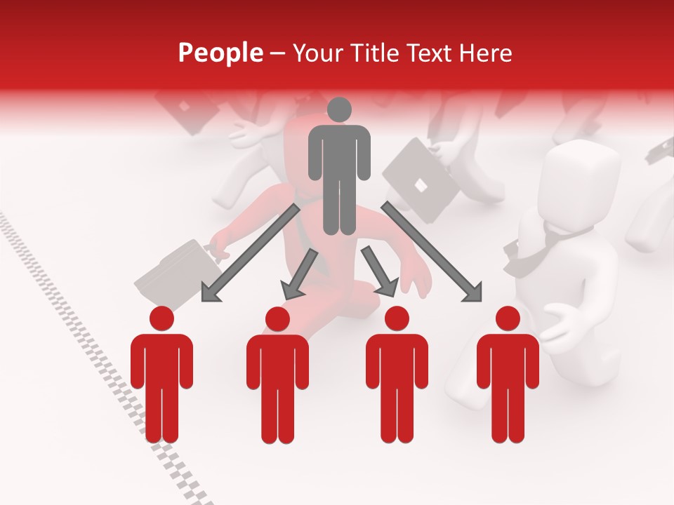 Employer Partnership Suitcase PowerPoint Template