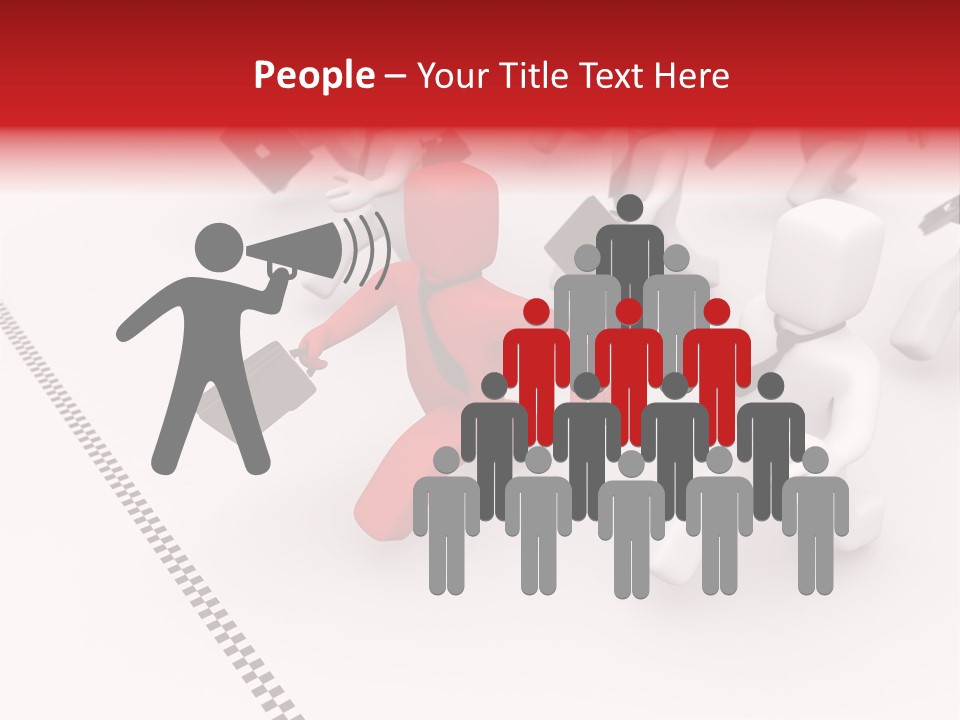 Employer Partnership Suitcase PowerPoint Template