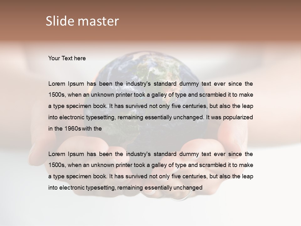 Planet Continents Danger PowerPoint Template