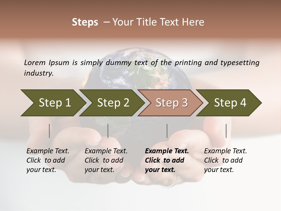 Planet Continents Danger PowerPoint Template