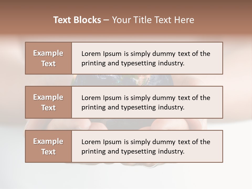Planet Continents Danger PowerPoint Template