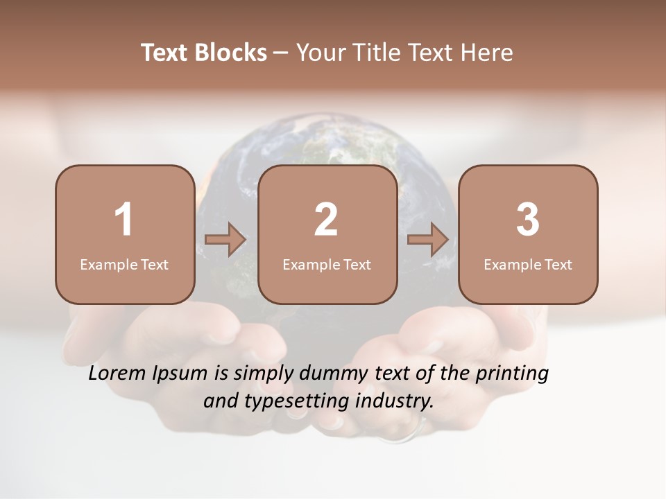 Planet Continents Danger PowerPoint Template