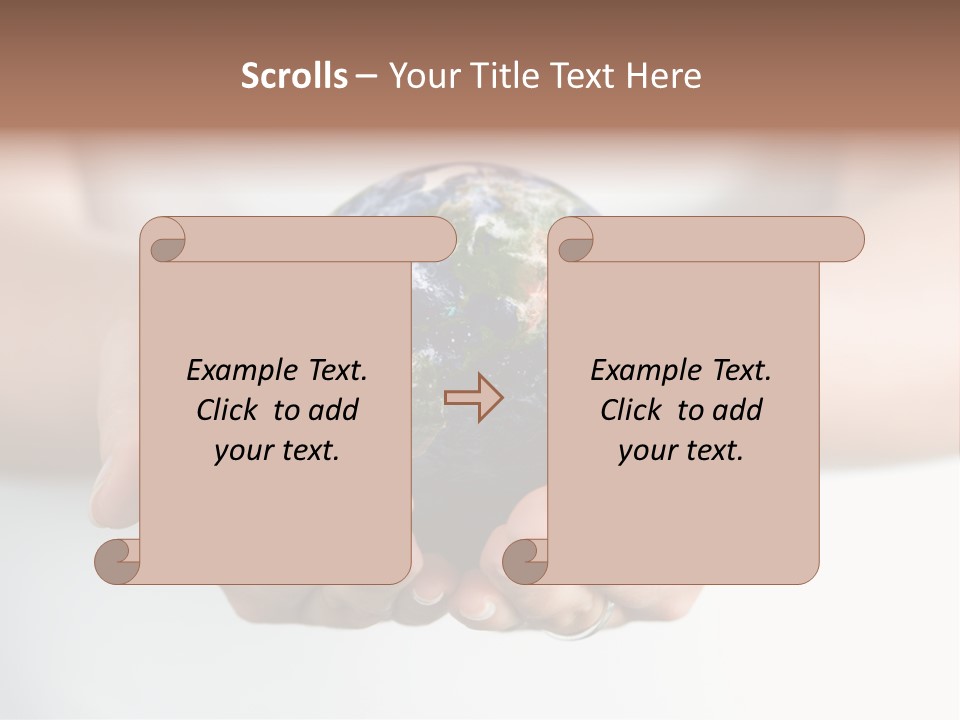 Planet Continents Danger PowerPoint Template