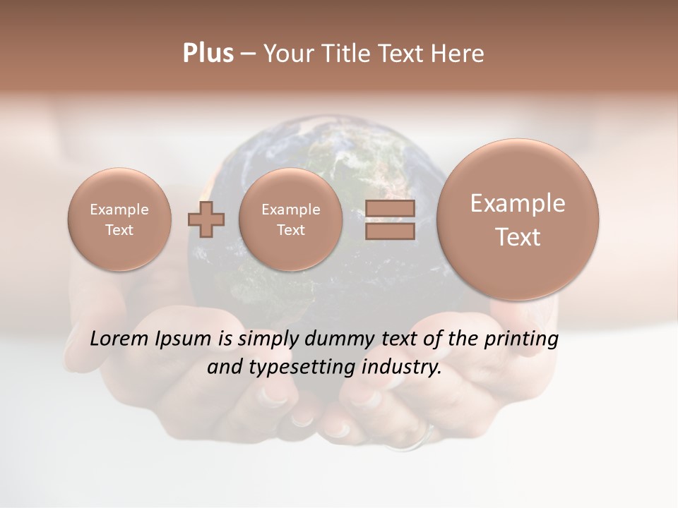 Planet Continents Danger PowerPoint Template