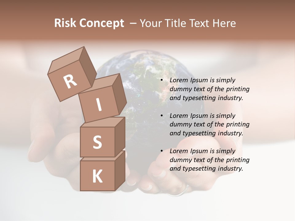 Planet Continents Danger PowerPoint Template