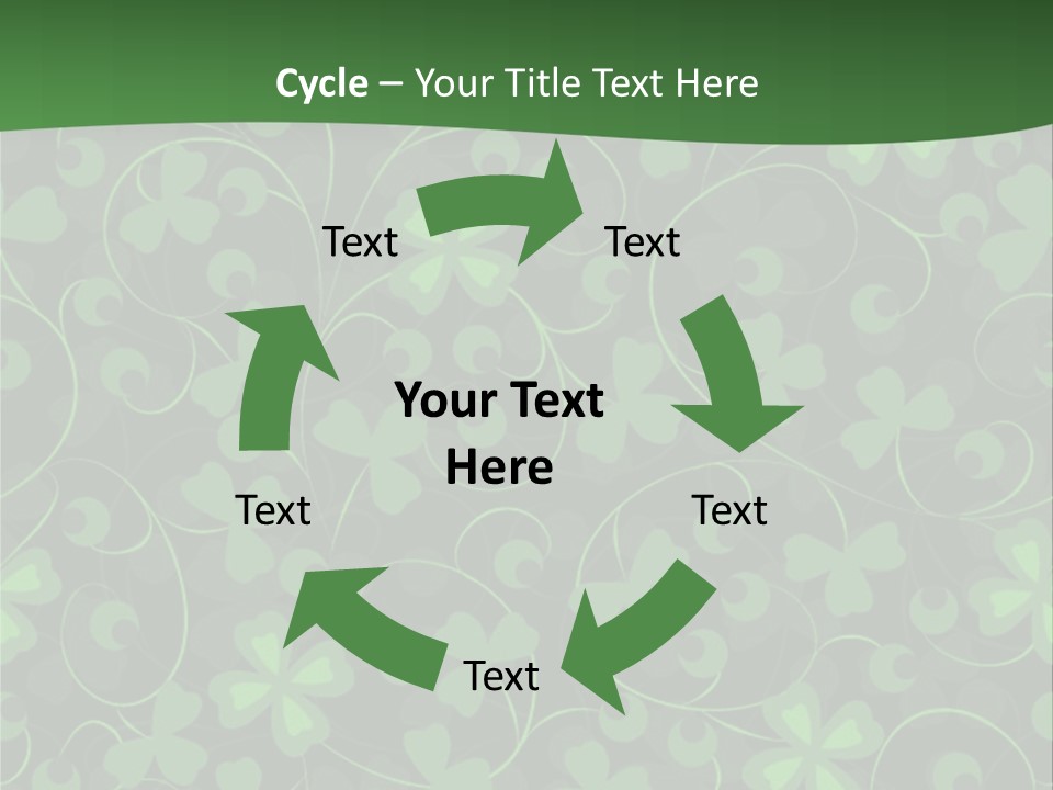 Cloudy Cloudscape Bright PowerPoint Template
