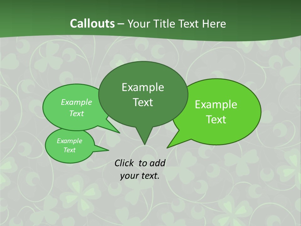 Cloudy Cloudscape Bright PowerPoint Template