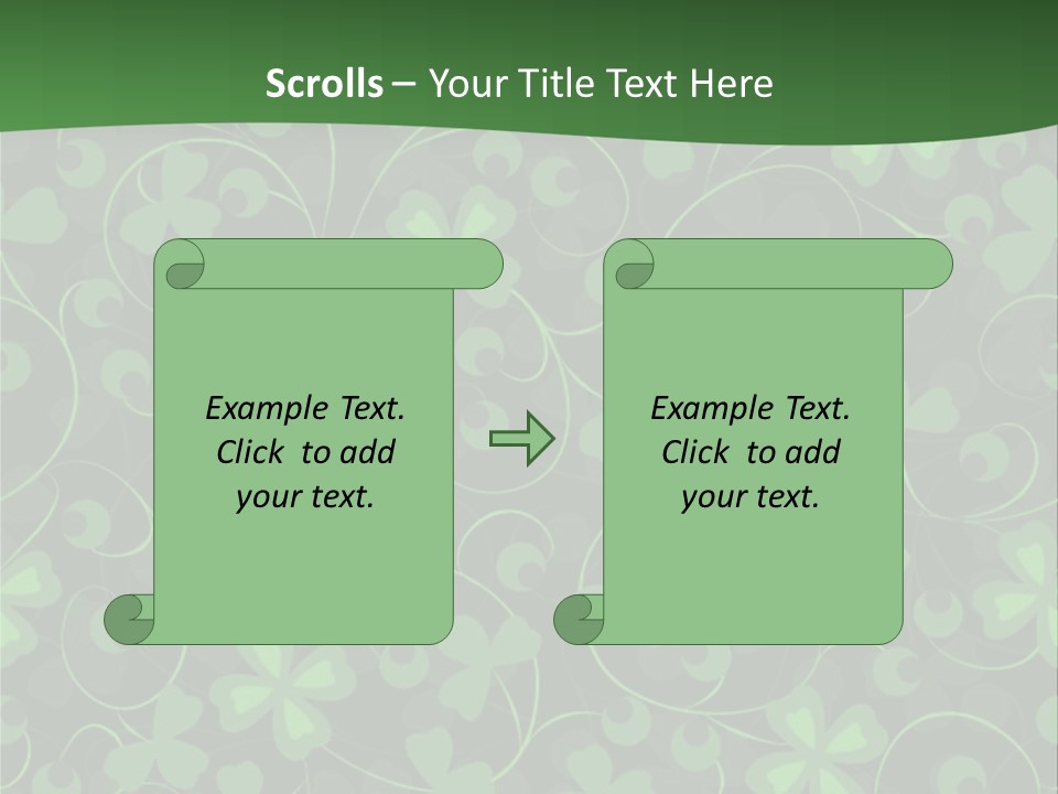 Cloudy Cloudscape Bright PowerPoint Template