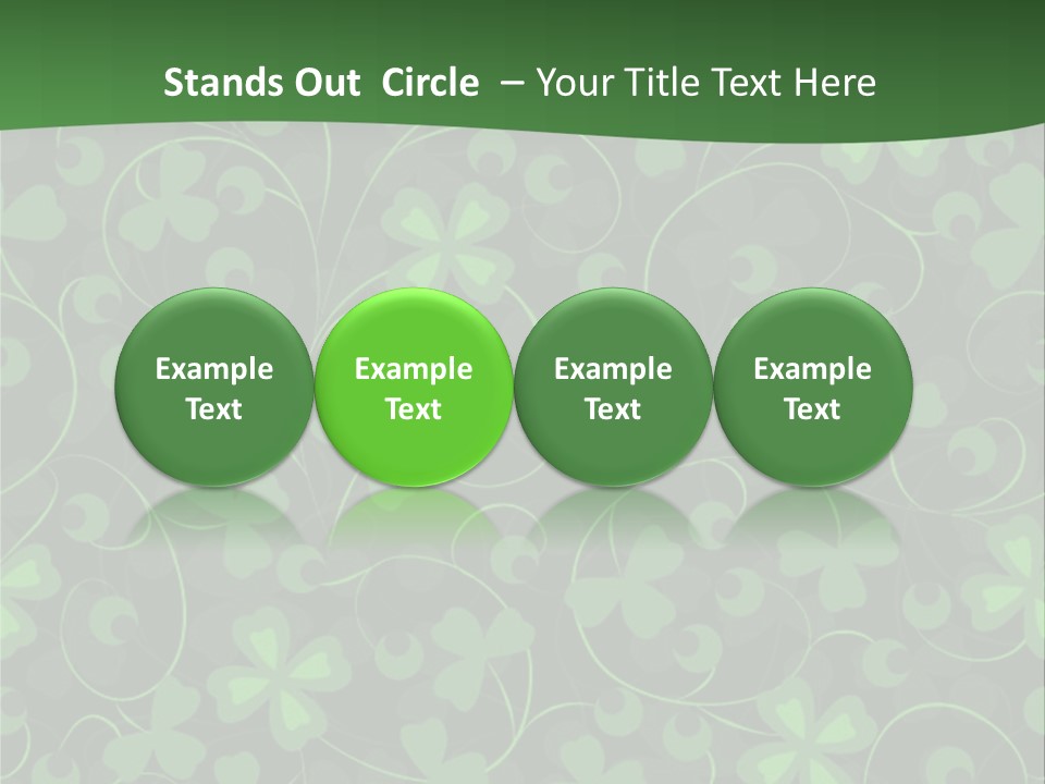 Cloudy Cloudscape Bright PowerPoint Template