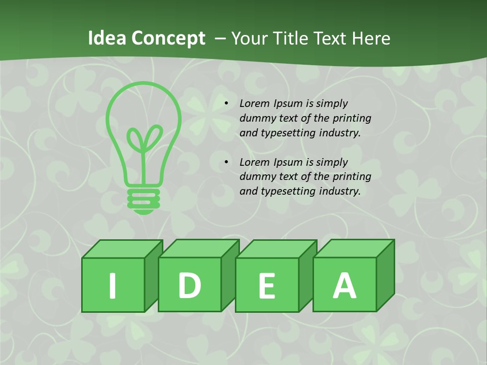 Cloudy Cloudscape Bright PowerPoint Template